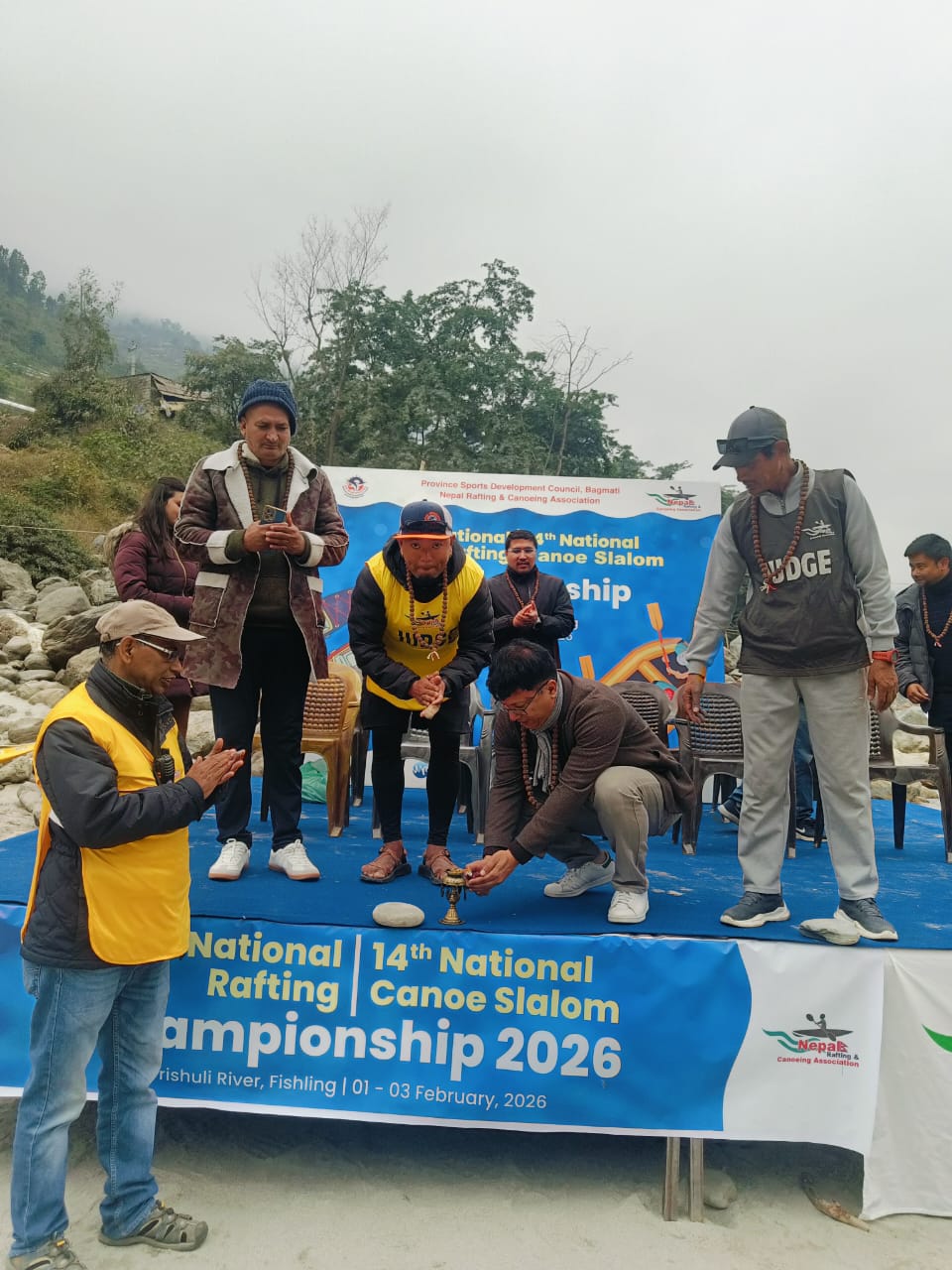 Opening Ceremony of 9th National Rafting Championship and 14th National Canoeing Slalom Championship